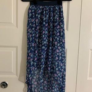 Hollister high low skirt
